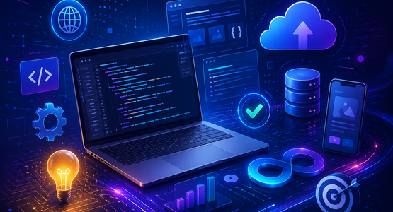 Freshers learning coding and software development 
